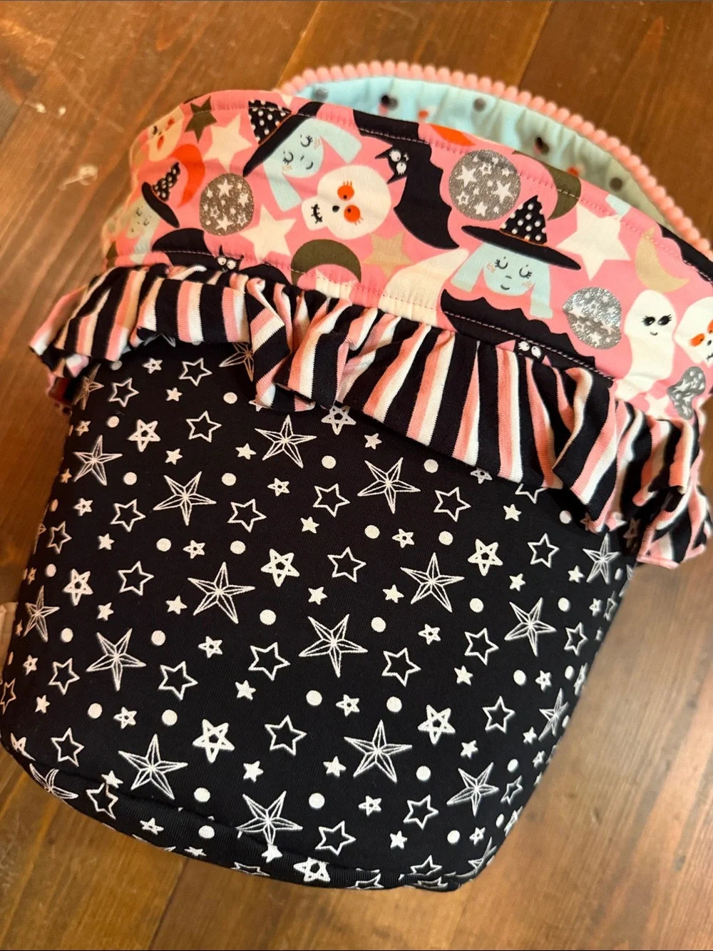 NWOT MATILDA JANE REVERSIBLE HALLOWEEN TRICK-or-TREAT BASKET